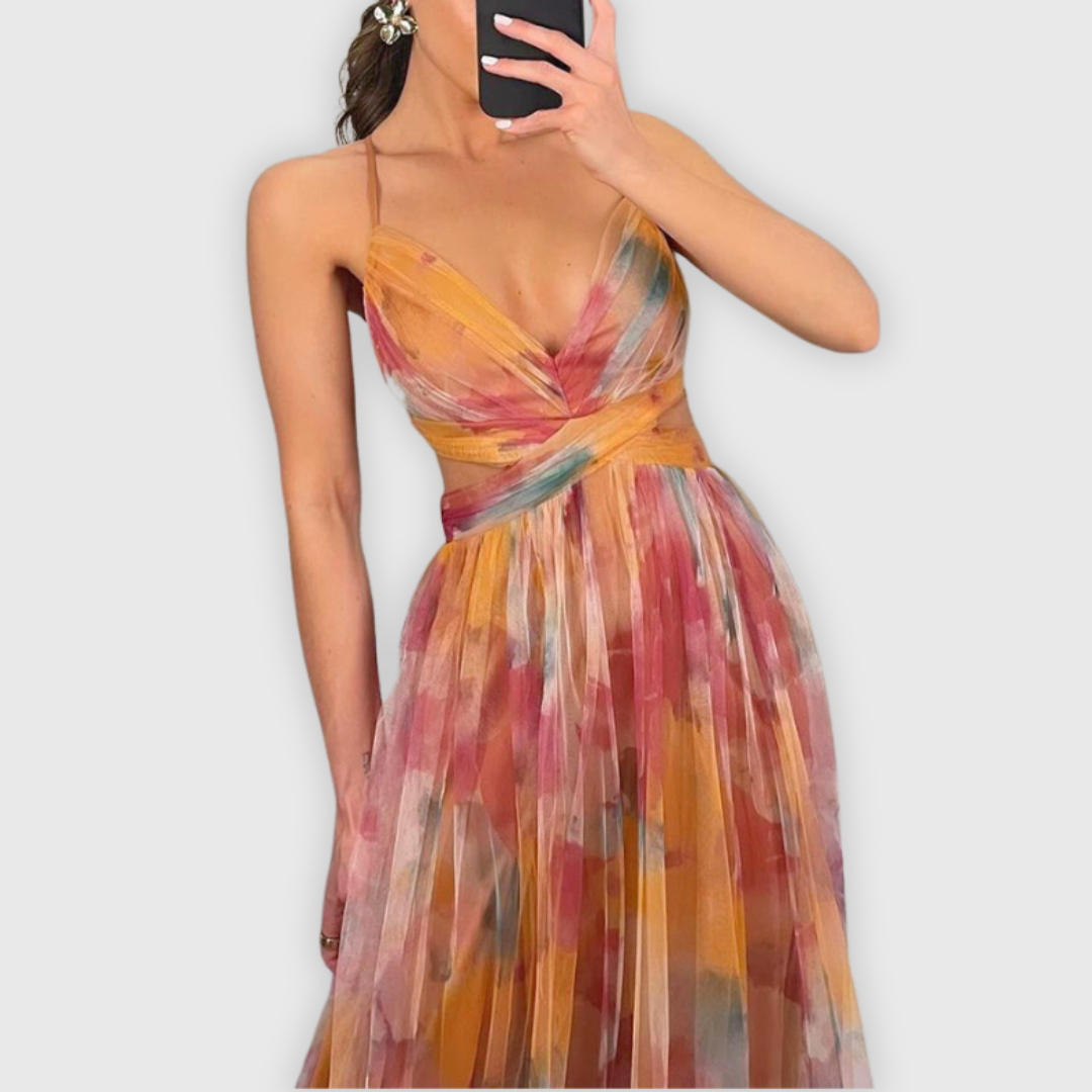 Dora | Premium Maxikleid Handgefertigt