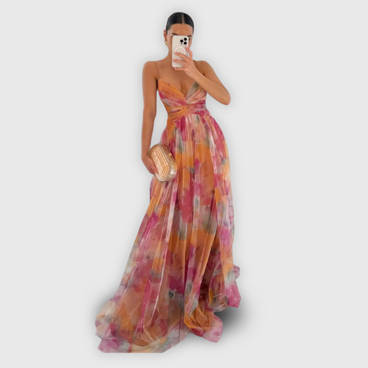 Dora | Premium Maxikleid Handgefertigt