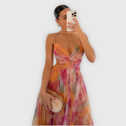 Dora | Premium Maxikleid Handgefertigt