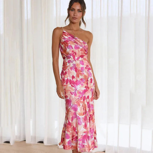 Bella - Elegantes Schulterfreies Damen Kleid