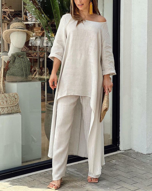 Amelie - Freizeitset für Damen (Hose + Oberteil)