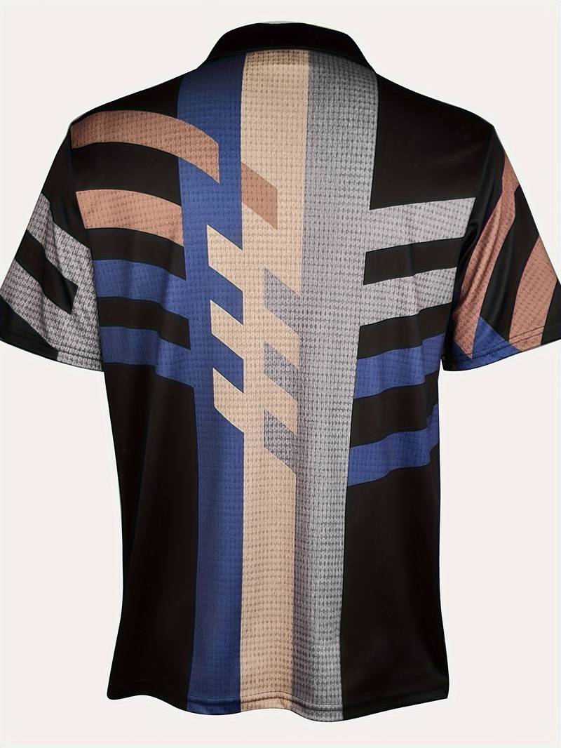 Lässiges Herren Polo im Vintage Stil