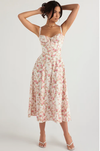 Gabi - Elegantes Damen Bustier-Sonnenkleid