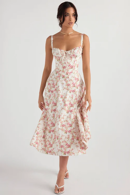 Gabi - Elegantes Damen Bustier-Sonnenkleid