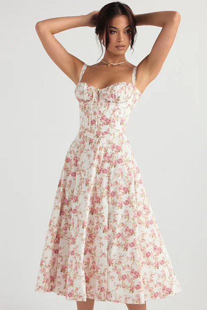Gabi - Elegantes Damen Bustier-Sonnenkleid