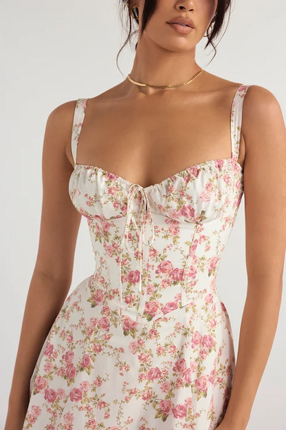 Gabi - Elegantes Damen Bustier-Sonnenkleid