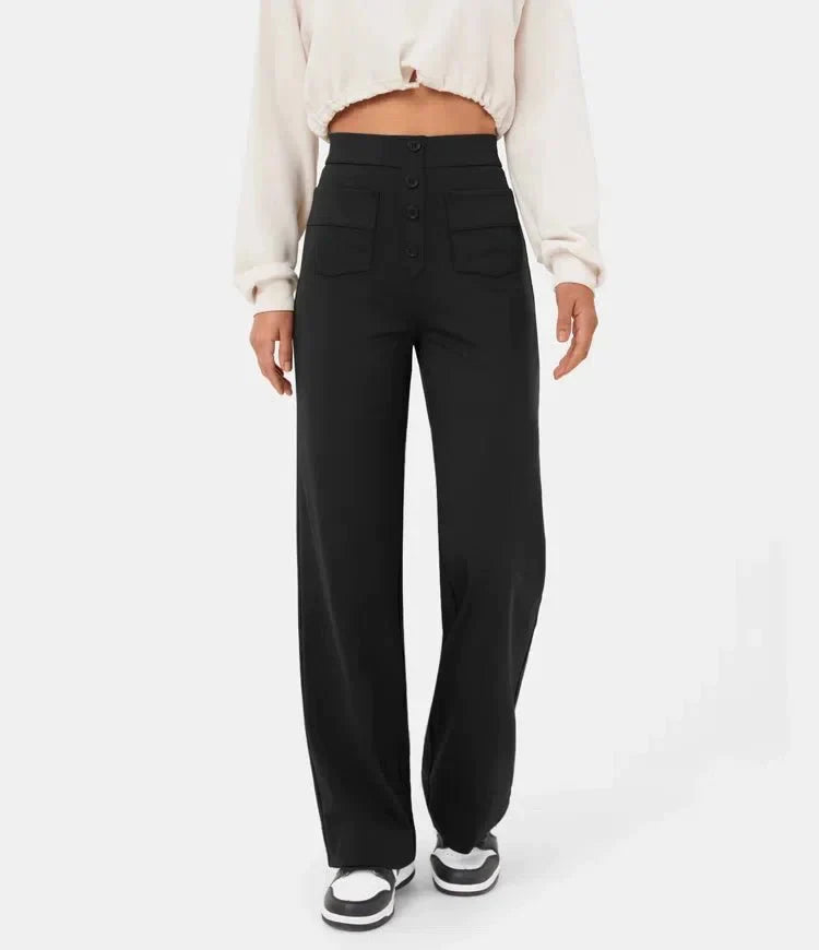 Olivia - High-Waisted Freizeithose