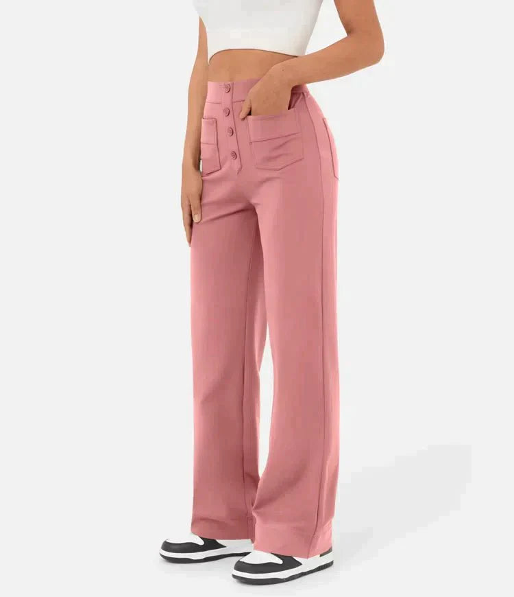 Olivia - High-Waisted Freizeithose