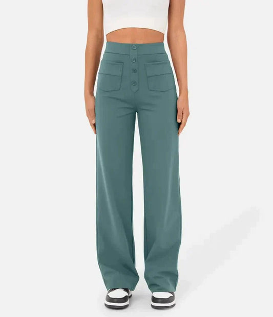 Olivia - High-Waisted Freizeithose