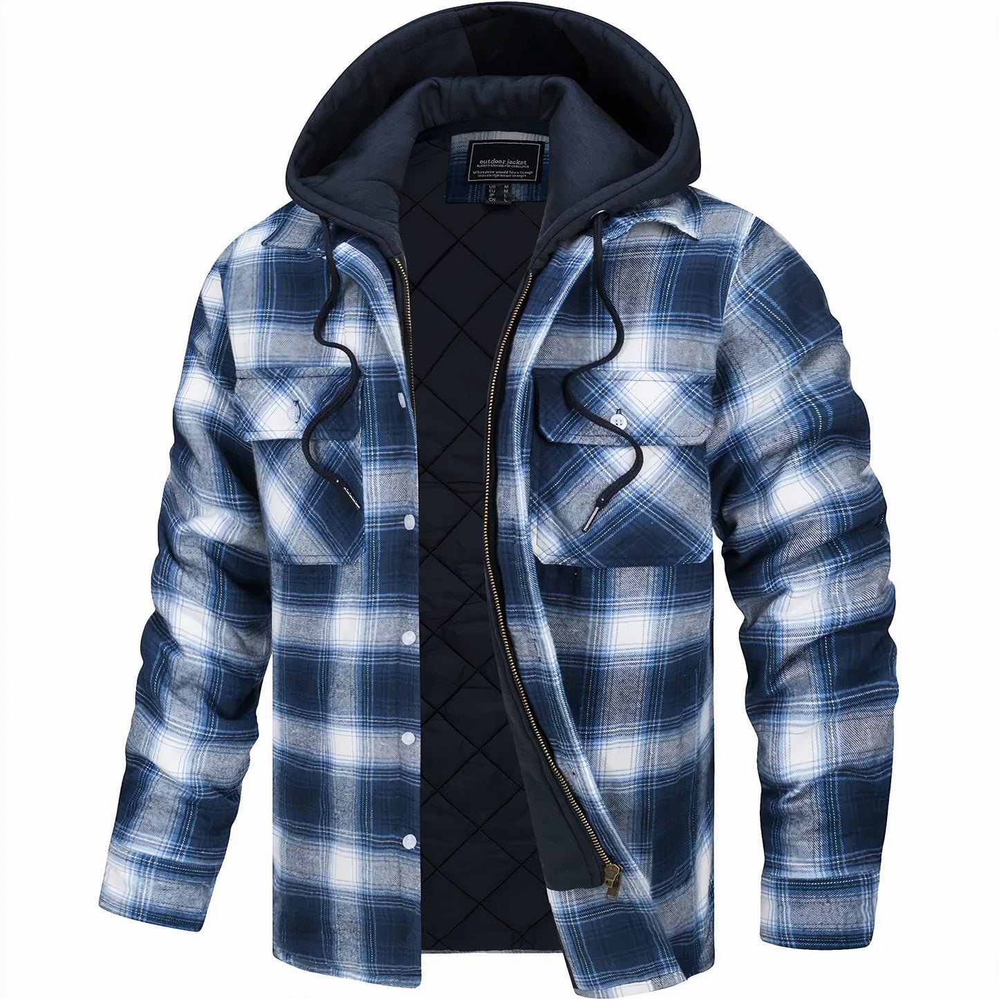 Levi | Karierte Herbst- & Winterjacke